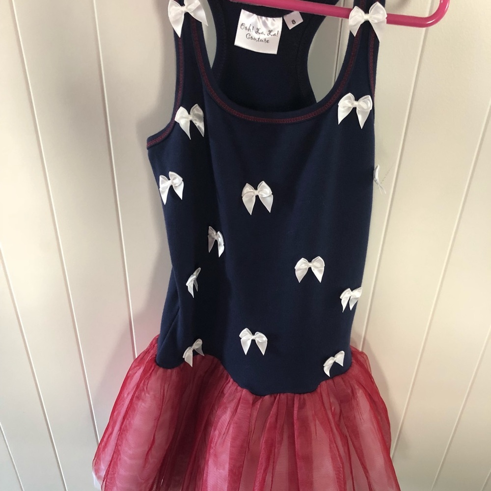 Oh la la couture tu tu dress sz 8